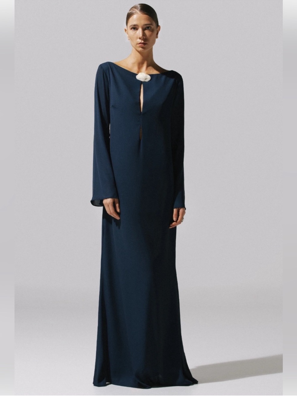 Baobab Collection Midnight Blue Long Sleeve Maxi Dress